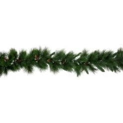 Northlight 9ft. Artificial White Valley Pine With Pine Cones Garland -Michaels X-Mas Decor D491008S 4