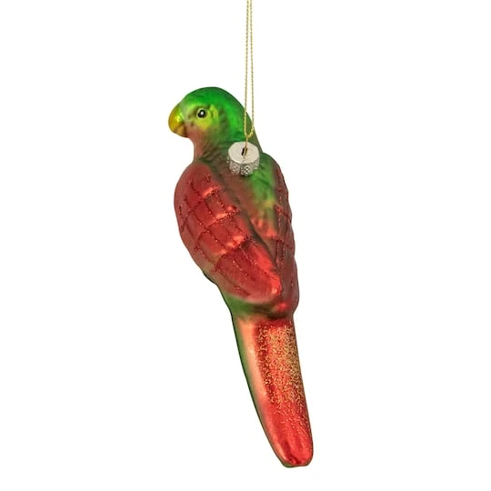 Northlight Yellow And Red Matte Parrot Glass Ornament 10 Northlight Yellow And Red Matte Parrot Glass Ornament - Image 8