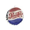 Northlight 3" Sequined & Glitter Blue & Red "PEPSI COLA" Bottle Cap Logo Christmas Ornament 1 Northlight 3" Sequined & Glitter Blue & Red "PEPSI COLA" Bottle Cap Logo Christmas Ornament -Michaels X-Mas Decor D491086S 1