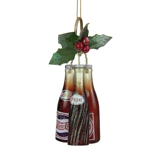 Northlight Trio Of Pepsi Cola Bottles Ornament 3 Northlight Trio Of Pepsi Cola Bottles Ornament