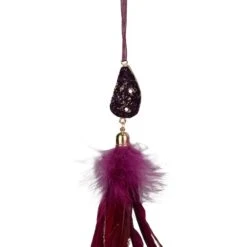 Northlight Red Feather And Gemstone Pendant Ornament 11 Northlight Red Feather And Gemstone Pendant Ornament -Michaels X-Mas Decor D491137S 4