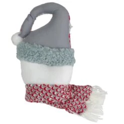 Northlight 11" Gray & Red Plush Knit Snowman Head Christmas Ornament 11 Northlight 11" Gray & Red Plush Knit Snowman Head Christmas Ornament -Michaels X-Mas Decor D491162S 4