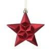 12ct. 5" Glitter Matte Red & Gold Star Shatterproof Christmas Ornaments 1 12ct. 5" Glitter Matte Red & Gold Star Shatterproof Christmas Ornaments -Michaels X-Mas Decor D491166S 1