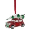 Northlight 3" Red & White Car With Tree Christmas Ornament 1 Northlight 3" Red & White Car With Tree Christmas Ornament -Michaels X-Mas Decor D491168S 1