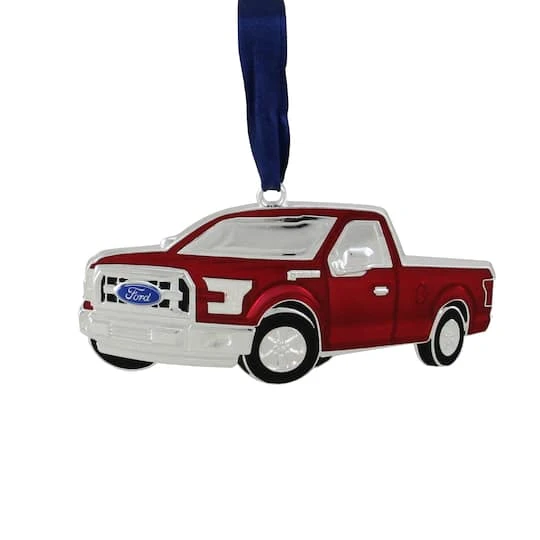 Northlight 4" Red Ford F-150 Pick Up Truck Christmas Ornament 4 Northlight 4" Red Ford F-150 Pick Up Truck Christmas Ornament - Image 2