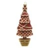 Northlight 7" Glitter Red & White Shatterproof Christmas Tree Ornament 1 Northlight 7" Glitter Red & White Shatterproof Christmas Tree Ornament -Michaels X-Mas Decor D491179S 1