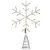14.5" Snowflake Tree Top With Dual Color® Lights 2 14.5" Snowflake Tree Top With Dual Color® Lights -Michaels X-Mas Decor D491233S 1