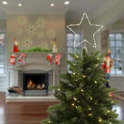 13.5" Open Star Tree Top With Dual Color® Lights -Michaels X-Mas Decor D491245S 2