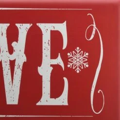 31" Believe Horizontal Holiday Wall Sign -Michaels X-Mas Decor D491265S 3