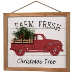 12.5" Farm Fresh Wall Art