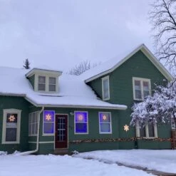 Northlight 20" Lighted Snowflake Christmas Window Silhouette Décor 19 Northlight 20" Lighted Snowflake Christmas Window Silhouette Décor -Michaels X-Mas Decor D491429S 14