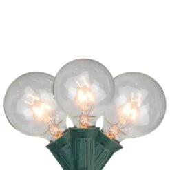 Sienna 20ct. Clear G40 Globe Christmas String Lights Set -Michaels X-Mas Decor D491445S 1 1