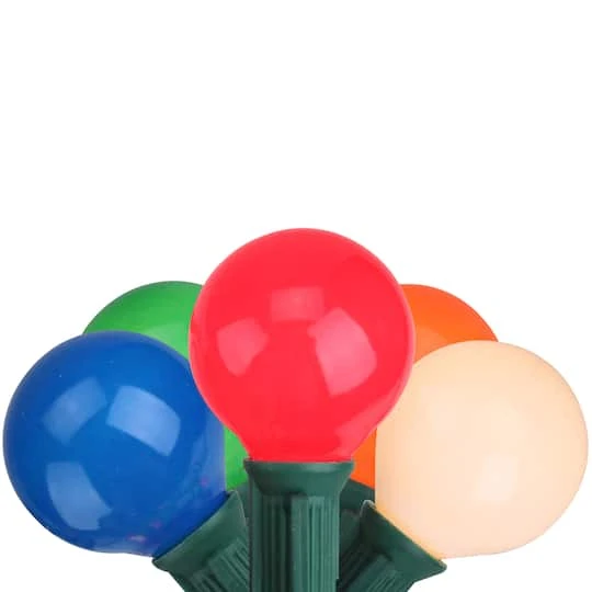 Sienna 20ct. Multi-Colored Opaque G50 Globe Christmas String Lights Set 4 Sienna 20ct. Multi-Colored Opaque G50 Globe Christmas String Lights Set - Image 2