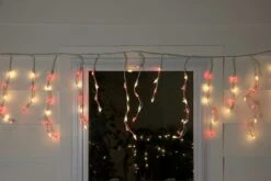 Northlight 50ct. Red & Clear Mini Icicle Christmas String Lights -Michaels X-Mas Decor D491450S 3