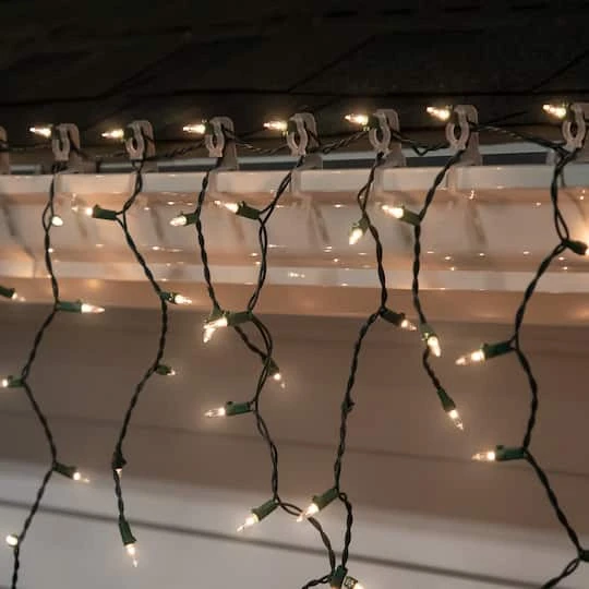 Northlight 26ct. Clear Omni Universal Gutter & Shingle Christmas Light Clips 7 Northlight 26ct. Clear Omni Universal Gutter & Shingle Christmas Light Clips - Image 5