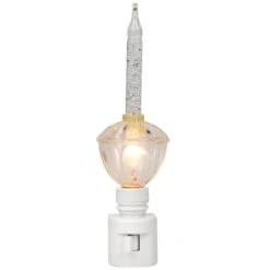 Northlight 6.5" Clear Retro Style Christmas Bubble Night Light -Michaels X-Mas Decor D491464S 12