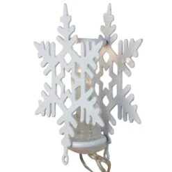 Northlight 8ct. Warm White LED Snowflake Christmas Lights 8 Northlight 8ct. Warm White LED Snowflake Christmas Lights -Michaels X-Mas Decor D491477S 2