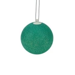 Sienna 7" Green Lighted Twinkling Christmas Hanging Decor -Michaels X-Mas Decor D491501S 11