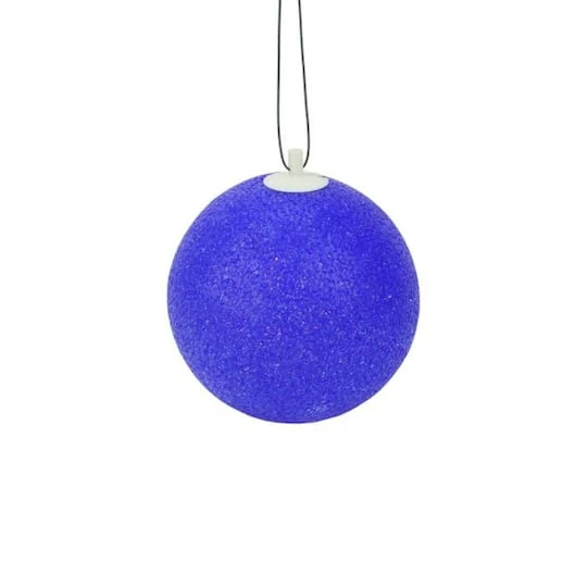 Sienna 7" Blue Shimmering Sphere Mini Ball Outdoor Decorative Patio Christmas String Lights 3 Sienna 7" Blue Shimmering Sphere Mini Ball Outdoor Decorative Patio Christmas String Lights