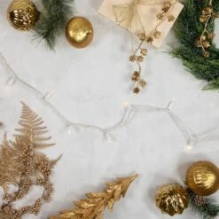 Northlight 100ct. LED Wide Angle Christmas String Lights With White Wire Warm White 15 Northlight 100ct. LED Wide Angle Christmas String Lights With White Wire Warm White -Michaels X-Mas Decor D491517S 2