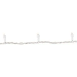 Northlight 100ct. LED Wide Angle Christmas String Lights With White Wire Warm White 17 Northlight 100ct. LED Wide Angle Christmas String Lights With White Wire Warm White -Michaels X-Mas Decor D491517S 4