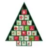 Northlight 15" Green Tree Shaped Christmas Advent Calendar Decoration 2 Northlight 15" Green Tree Shaped Christmas Advent Calendar Decoration -Michaels X-Mas Decor D491519S 1