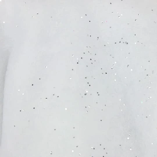 Northlight 7ft. White Glittered Artificial Christmas Craft Icicle Snow Fringe 5 Northlight 7ft. White Glittered Artificial Christmas Craft Icicle Snow Fringe - Image 3