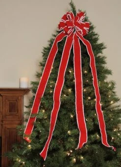 Northlight 48" Red & White Fringe 16 Loop Commercial Christmas Bow 9 Northlight 48" Red & White Fringe 16 Loop Commercial Christmas Bow -Michaels X-Mas Decor D491533S 3