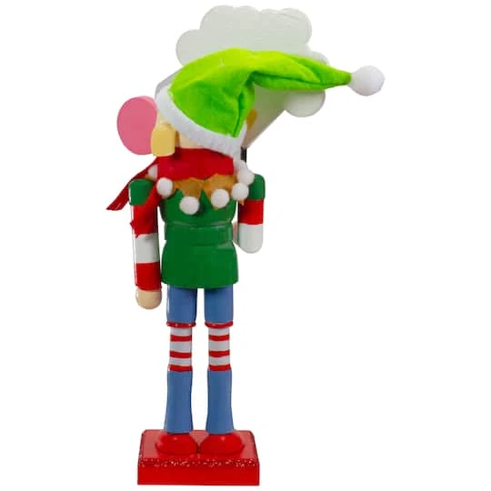 Northlight 11" Tootsie Roll Charms Blow Pop Wooden Elf Figurine 7 Northlight 11" Tootsie Roll Charms Blow Pop Wooden Elf Figurine - Image 5