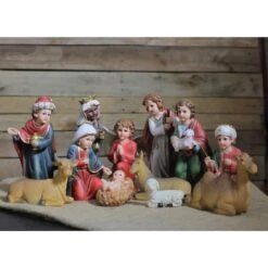 Northlight 8" Children's First Nativity Set, 12pc. -Michaels X-Mas Decor D491565S 3