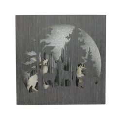 Northlight 13.75" Glittered Winter Woodland Deer Christmas Shadow Box Table Décor -Michaels X-Mas Decor D491568S 1 1
