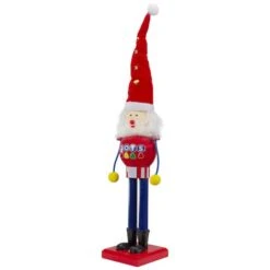 Northlight 16.75" Red & Blue Dots Christmas Nutcracker Figurine -Michaels X-Mas Decor D491570S 5