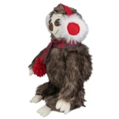 Northlight 12" Plush Sitting Sloth Tabletop Decoration -Michaels X-Mas Decor D491578S 3