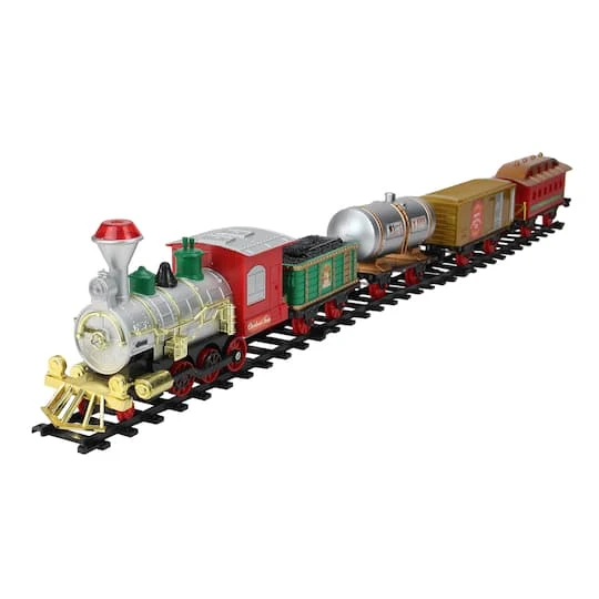 Northlight 17-Piece Battery Operated Lighted & Animated Christmas Express Train Set 4 Northlight 17-Piece Battery Operated Lighted & Animated Christmas Express Train Set - Image 2