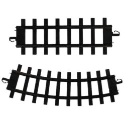 Northlight 10" Black Replacement Train Set Track Pieces, 12ct. 9 Northlight 10" Black Replacement Train Set Track Pieces, 12ct. -Michaels X-Mas Decor D491610S 1 1