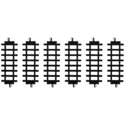 Northlight 10" Black Replacement Train Set Track Pieces, 12ct. 10 Northlight 10" Black Replacement Train Set Track Pieces, 12ct. -Michaels X-Mas Decor D491610S 2