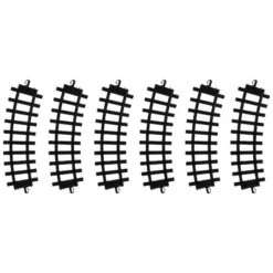 Northlight 10" Black Replacement Train Set Track Pieces, 12ct. 11 Northlight 10" Black Replacement Train Set Track Pieces, 12ct. -Michaels X-Mas Decor D491610S 3