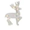 Northlight 9.75" White Reindeer Christmas Marquee Wall Sign 2 Northlight 9.75" White Reindeer Christmas Marquee Wall Sign -Michaels X-Mas Decor D491613S 2