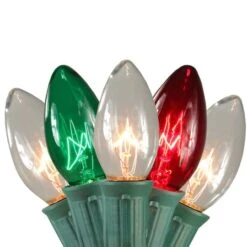 Northlight Set Of 15 Lighted Red, Clear & Green C9 Christmas Pathway Marker Décor 16 Northlight Set Of 15 Lighted Red, Clear & Green C9 Christmas Pathway Marker Décor -Michaels X-Mas Decor D491614S 11