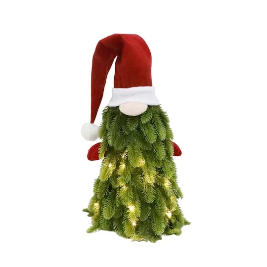 Flora Bunda® 2.5ft. Pre-Lit Gnome Tree 3 Flora Bunda® 2.5ft. Pre-Lit Gnome Tree