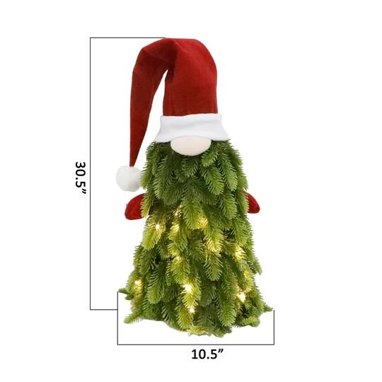 Flora Bunda® 2.5ft. Pre-Lit Gnome Tree 5 Flora Bunda® 2.5ft. Pre-Lit Gnome Tree - Image 3