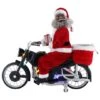 20" Black Motorcycling Santa 2 20" Black Motorcycling Santa -Michaels X-Mas Decor D511950S 1