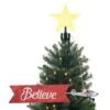 Santa's Plane & Banner Animated Christmas Tree Topper 1 Santa's Plane & Banner Animated Christmas Tree Topper -Michaels X-Mas Decor D511971S 1
