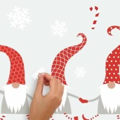 RoomMates Gnomes Peel And Stick Wall Decals -Michaels X-Mas Decor D515184S 4