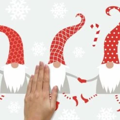 RoomMates Gnomes Peel And Stick Wall Decals -Michaels X-Mas Decor D515184S 5
