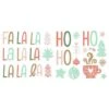 Roommates Fa La La La La Peel And Stick Wall Decals -Michaels X-Mas Decor D515186S 1