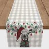 72" Christmas Lights Moose Table Runner -Michaels X-Mas Decor D517975S 1