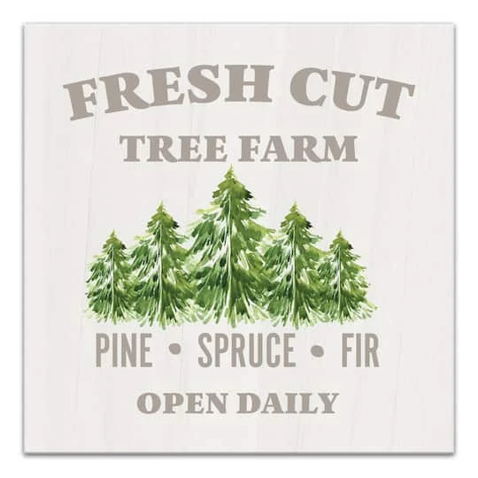 Fresh Cut Tree Farm 16x16 Canvas Wall Art 3 Fresh Cut Tree Farm 16x16 Canvas Wall Art