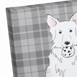 I Ate Santa's Cookies 12x12 Canvas Wall Art -Michaels X-Mas Decor D517998S 3