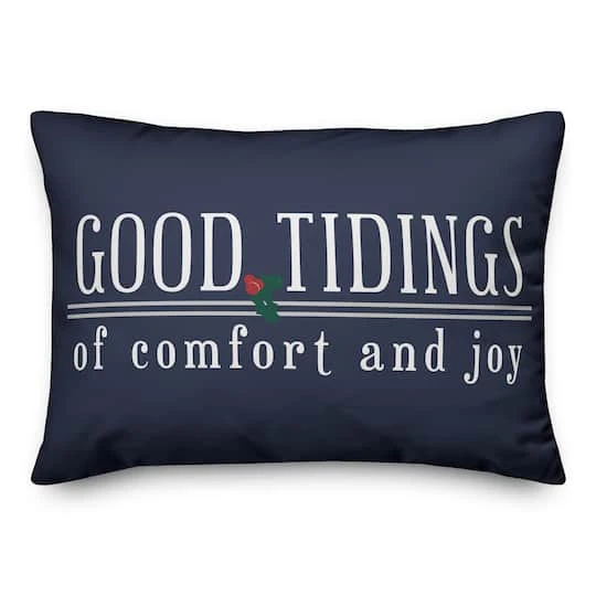 Good Tidings Of Comfort And Joy 14x20 Throw Pillow 3 Good Tidings Of Comfort And Joy 14x20 Throw Pillow